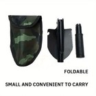 Folding Military Shovel Survival Spade Emergency Garden Camping Outdoor Tool Us