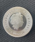 2018 Australia 1 Oz Silver Kangaroo -  9999 Fine Silver Coin Some Toning