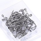 50pcs Circle Fishing Hooks 1  1 0 5 0 Ultra Sharp Carbon Steel Octopus Offset