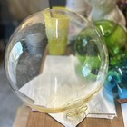 Hand Blown 31    Round Clear Glass Fishing Float Buoy Ball