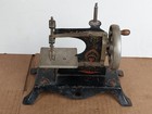Antique Casige Tin Toy Sewing Machine- Made In Germany