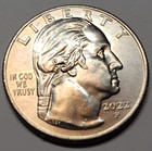 2022 P Quarter Anna May Wong  in Cod We Trust  Error  Teardrop Error