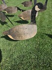 Johnson Folding Goose Decoys  12  Decoys 11 Stakes One Bonus Decoy No Head Bag