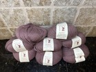 Elsebeth Lavold 100  Baby Llama Yarn  022 Antique Rose Pink Mauve 8 Skein Lot