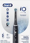 Oral-b Io Series 6 Toothbrush  Black   w free 2 Pack Io Brushheads  