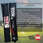 Ss Ton Kashmir Willow Cricket Bat- Maximus Short Handle  Multicolour 