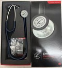 3m Littmann Cardiology Iv Stethoscope  6154 navy Blue Cardiac Pulse