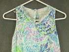 Lilly Pulitzer Jumpsuit Girls Large 12-14 Floral Sleeveless One Piece 001524