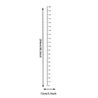 Height Indicator Ruler Height Measurement Sticker Height Indicator Tap Ruler