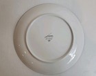 Lowell Herrero Plate 7 3 4  White Cat Blue Eyes Christmas Wreath 1992 Vandor