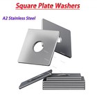Thick Square Plate Washers M3 M4 M5 M6 M8 M10 M12 M14 M16-m20 A2 Stainless Steel