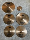 Used Sabian B8 Cymbal Set 14 Hi Hats  16 Thin Crash  20 Ride  8 Splash  18 China