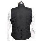 Handmade Black Pastor Vest