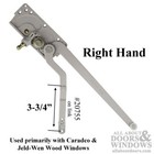 Truth Dual Arm Entrygard Casement Operator Right Hand Short Link 55052 