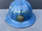 Vintage Fibre Metal Superlite Aluminum Hard-hat -oil  Chemical   Atomic Workers