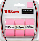 Wilson Pro Overgrip Comfort - 3 Pack  pink 