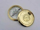 London Pocket 1885 Compass Vintage Brass Nautical Compass