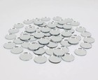 50 Small Round Craft Mirrors - 0 5 Inch Mosaic Tiles For Diy Projects - Bulk Pac
