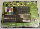Art 101 91002 Artist Kit 163  Pieces Watercolor Art Painting Set Oil Pastels Euc