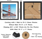 Omishe 9x9 Inch Picture Frame Black For Wall Hanging Or Tabletop Poster  Frame D
