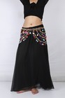 Women s Multi Color Coins Belly Dance Accessories Hip Scarf Belt Wholesale Lot