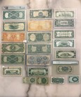 Set Of  Us Paper Money  1  2   5  10  20  50 Gold Error Silver  Us Dollar Bills