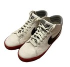 Authentic Vintage Nike Blazer Mid  77 White red Shoe Men 7 5 M   Women 9 M 