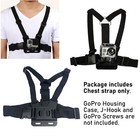 Head Strap Headband chest Strap Mount For Gopro Hero 11 10 9 8 7 6 5 Fusion
