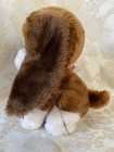 Vtg Russ Berrie Cowboy Brown Dog Plush 10  Stuffed Animal Toy W Bandana Korea