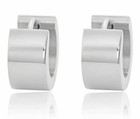 Edforce Stainless Steel Small Hoop Huggie Earrings For Men Women
