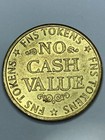 Fns Amusements Token - Rare Arcade Amusement Token - Brass   f1 