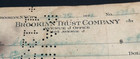  4  1920 s Brooklyn Trust Company Avenue J Office Bank Checks Check