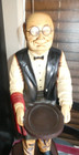 Connoisseur Statue - Old Man Butler Statue Holding Tray 2ft - Butler Statue  
