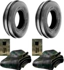  2  New 6 00-16 600x16 6 00x16 Rib Imp Disc wagon Farm Tractor Tires W tubes