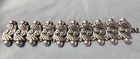 Vintage Taxco Mexican Modernist Sterling Silver Swirl Link Bracelet Signed Aar
