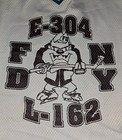 Fdny Engine 304 Ladder 162 Game Worn Hockey Jersey Queens Village Ny Fire Dept