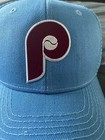 Philadelphia Phillies Vintage Throwback 1970   s Logo Baseball Trucker Hat Cap New