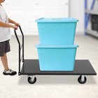 2000lbs Platform Cart Dolly Industrial Flat Dolly Cart Hand Truck Trolley Heavy