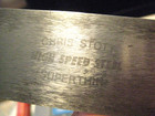 Vintage Chris Stott High Speed Steel Superthin Parting Tool Chisel