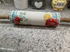 Vintage Pioneer Woman Floral Ceramic Rolling Pin 