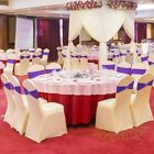 25 50 100pcs Spandex Stretch Chair Cover Sashes Bows Wedding Party Decoration