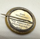 Vintage August Schell Beer Brewing Company New Ulm Minnesota Pin Pinback Button