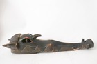 Vintage African Senufo Kponyugo Firespitter Mask Carved Wood Tribal Art 32 