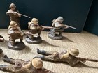 Elastolin Copies  French Infantry  70mm Scale  Pre War