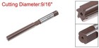 9 16  Hand Reamer H8 Alloy Tool Steel 6 Flutes Straight Shank Cutter