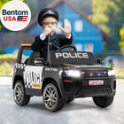 Police Car Ride On  12v Battery Powered Toy Cop Cars W remote Control  Led Flash