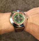 1990s Vintage rare Croton Casino Roulette Wheel Game Quartz Analog Men   s Watch