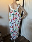 Nwt L a  Soul Italian Summer Picnic Jumpsuit Overalls Xl Gah