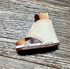 Matchbook Salesman Shoe Wood Old Vintage Antique Promo Matches Vendor Prop Boot