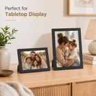 6x8 Picture Frame Black For Wall Hanging Or Tabletop